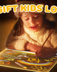 LED Glow Drawing Board for Kids
