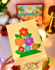 Sand Sticker Art Kit - Set of 10 Stickers and 6 Sand Bottles
