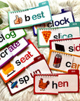 30 Read and Rhyme Flip Books - 300 Words Phonics Set