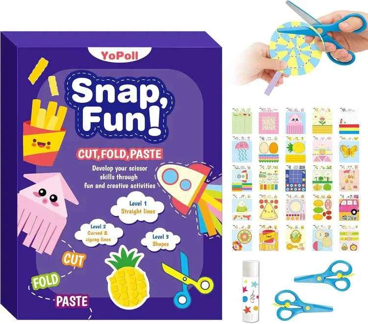 Scissor Skills Activity Book