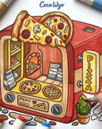 Cozy Coloring Books for Adults and Kids