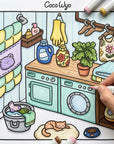 Cozy Coloring Books for Adults and Kids