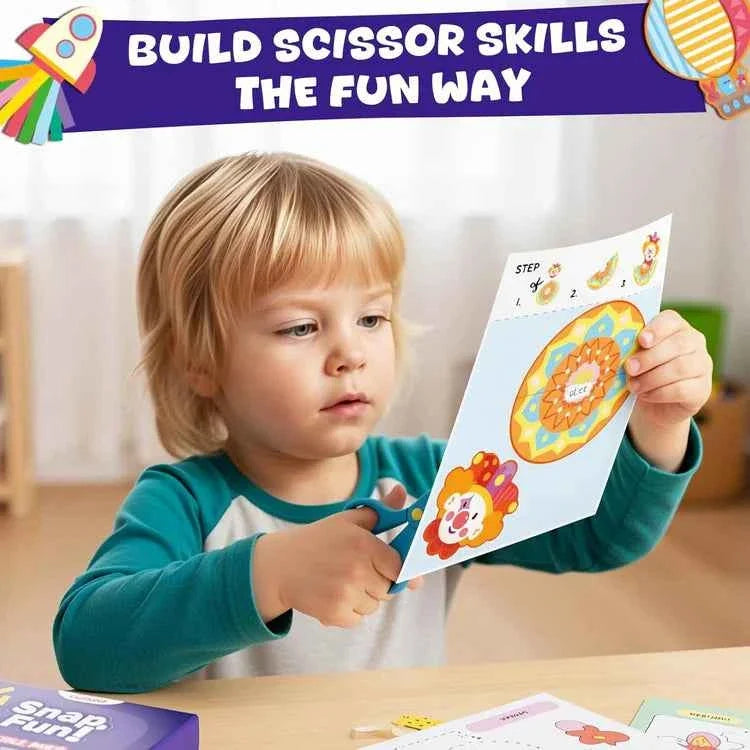 Scissor Skills Activity Book