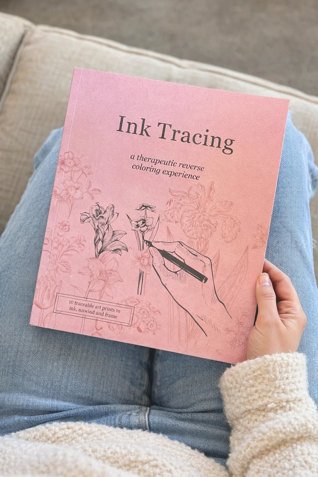 Ink Tracing Therapeutic Art Book
