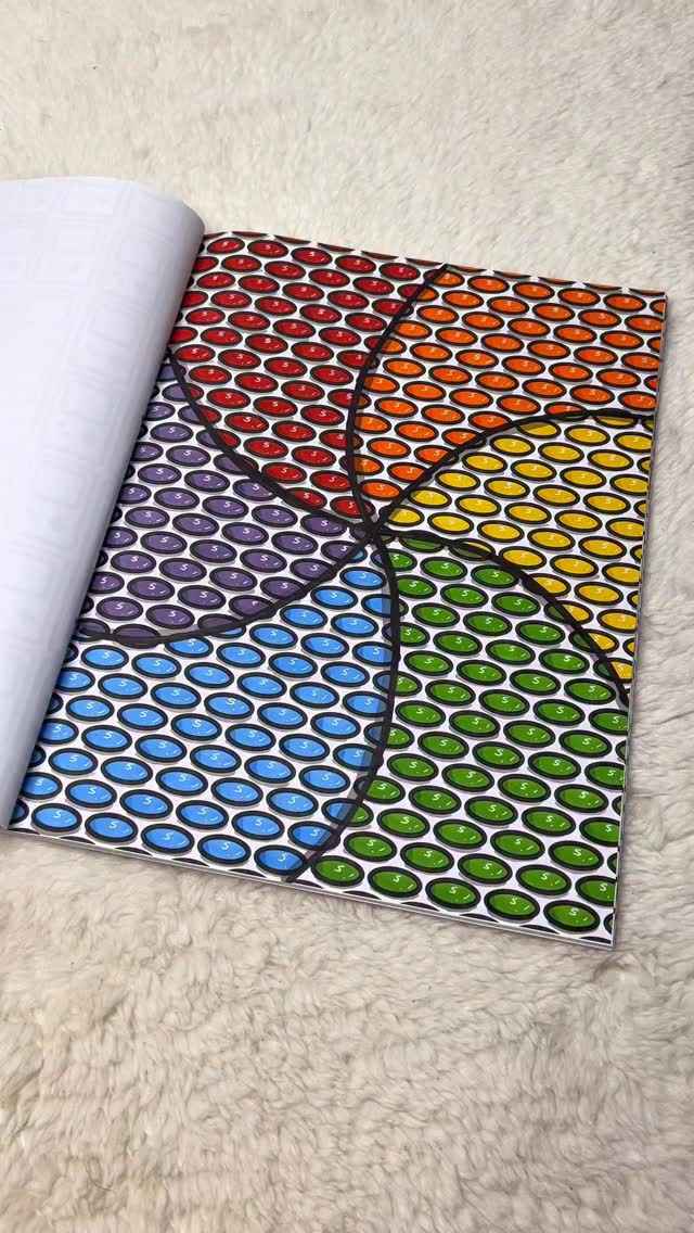Satisfying Patterns Colouring Book for Adults and Kids