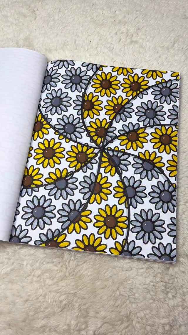 Satisfying Patterns Colouring Book for Adults and Kids