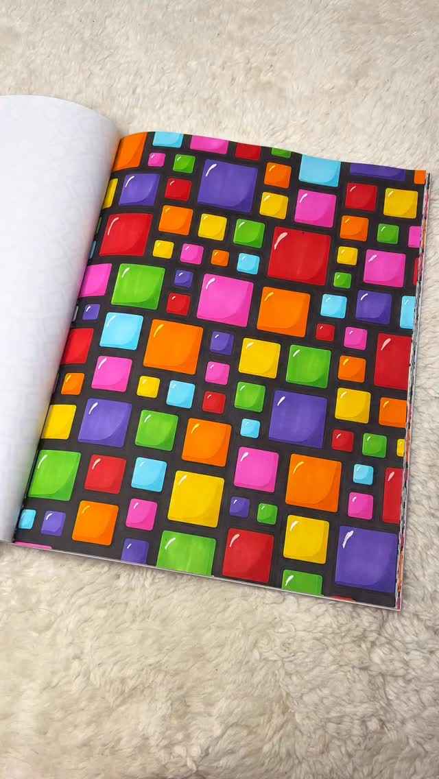 Satisfying Patterns Colouring Book for Adults and Kids