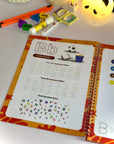 Toddlers Worksheet Pack 4 Workbooks with 192 Pages and stationary