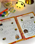 Toddlers Worksheet Pack 4 Workbooks with 192 Pages and stationary