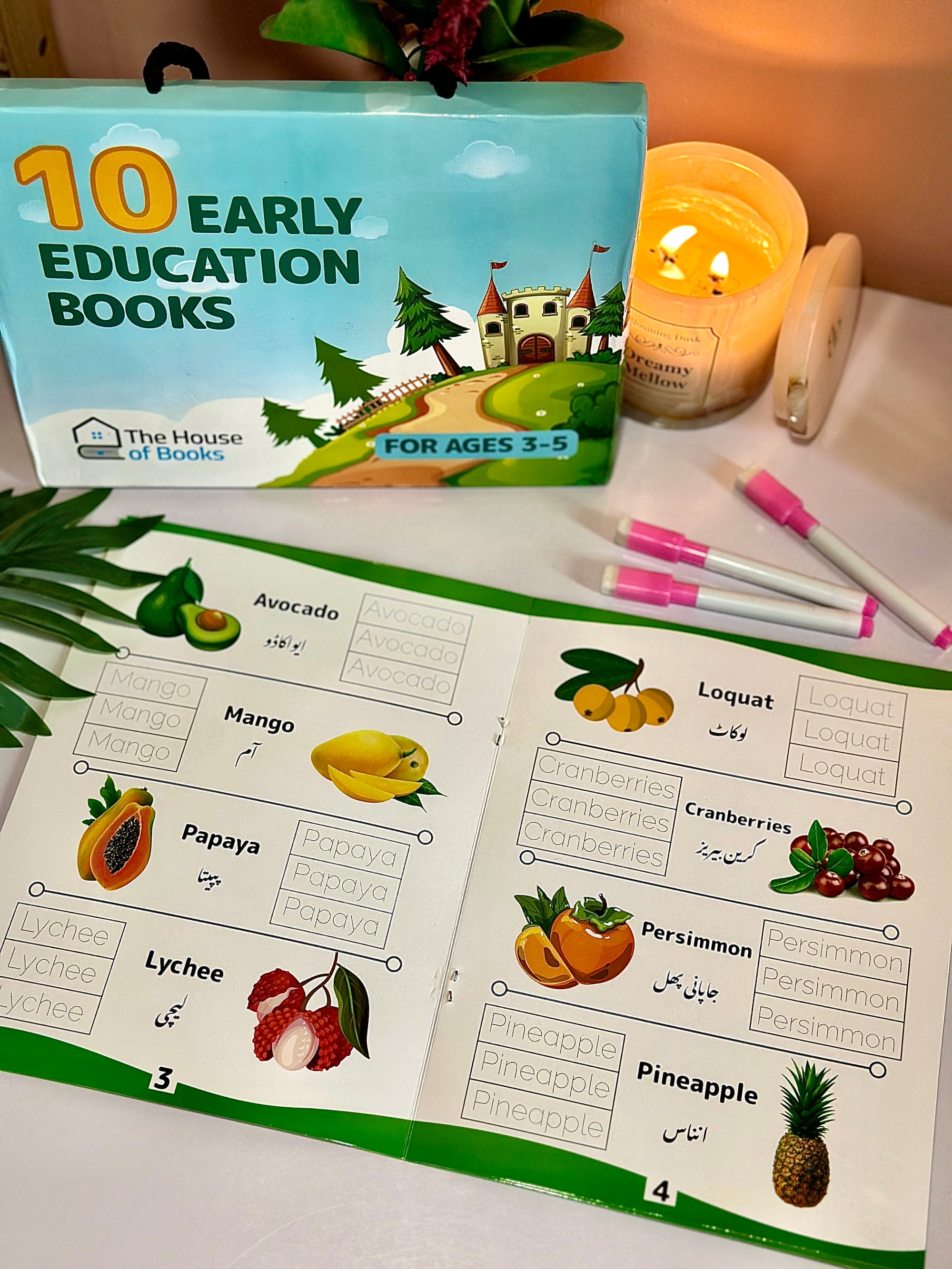 10 Write &amp; Wipe Children Books Set
