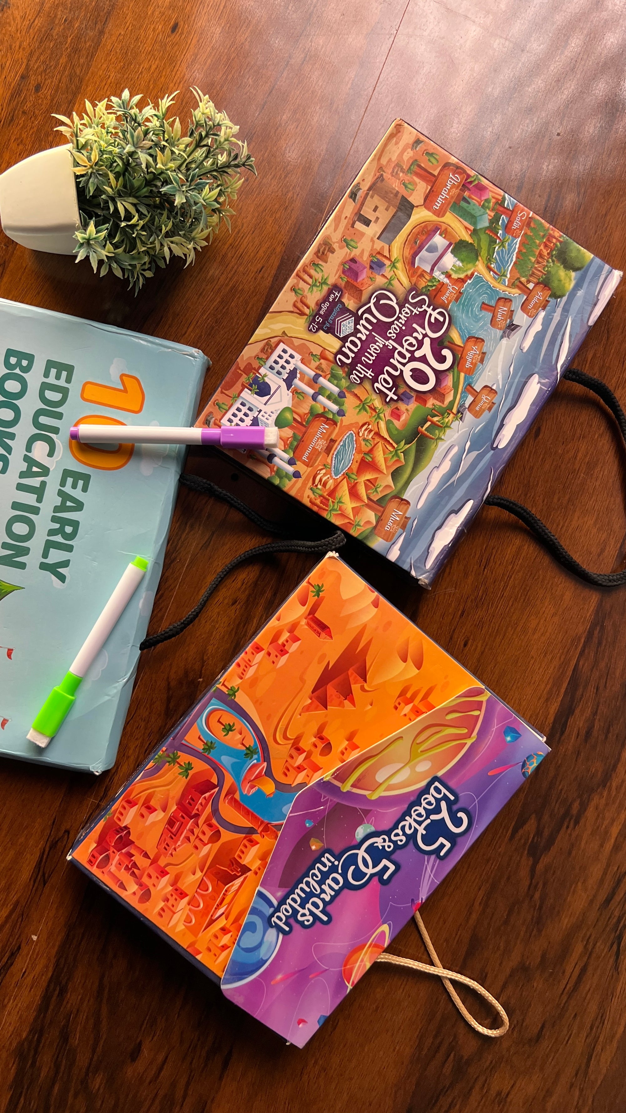 3-in-1 Kid&#39;s Book Set - Prophet 20 books set + 25 books set + 10 books for early education
