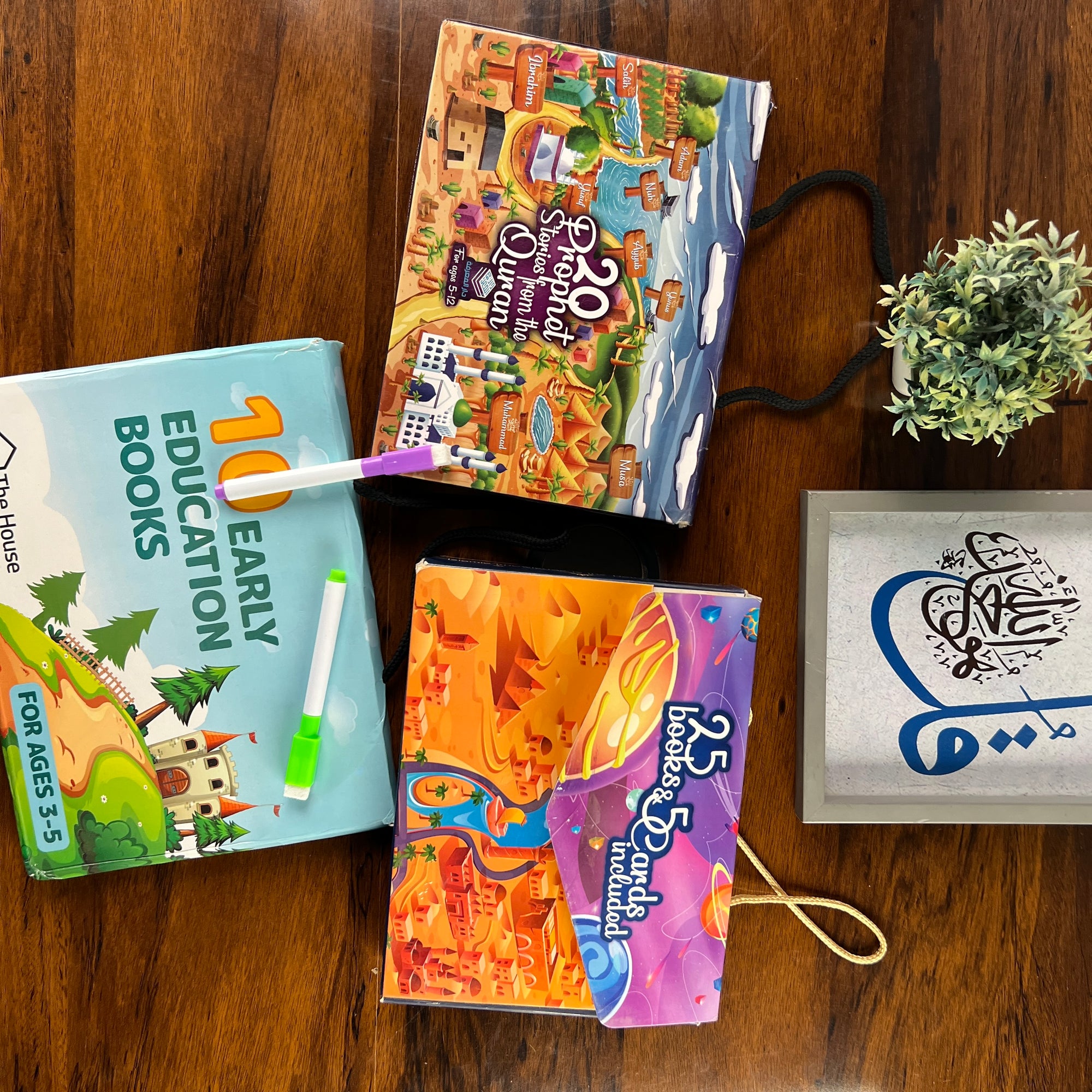 3-in-1 Kid&#39;s Book Set - Prophet 20 books set + 25 books set + 10 books for early education
