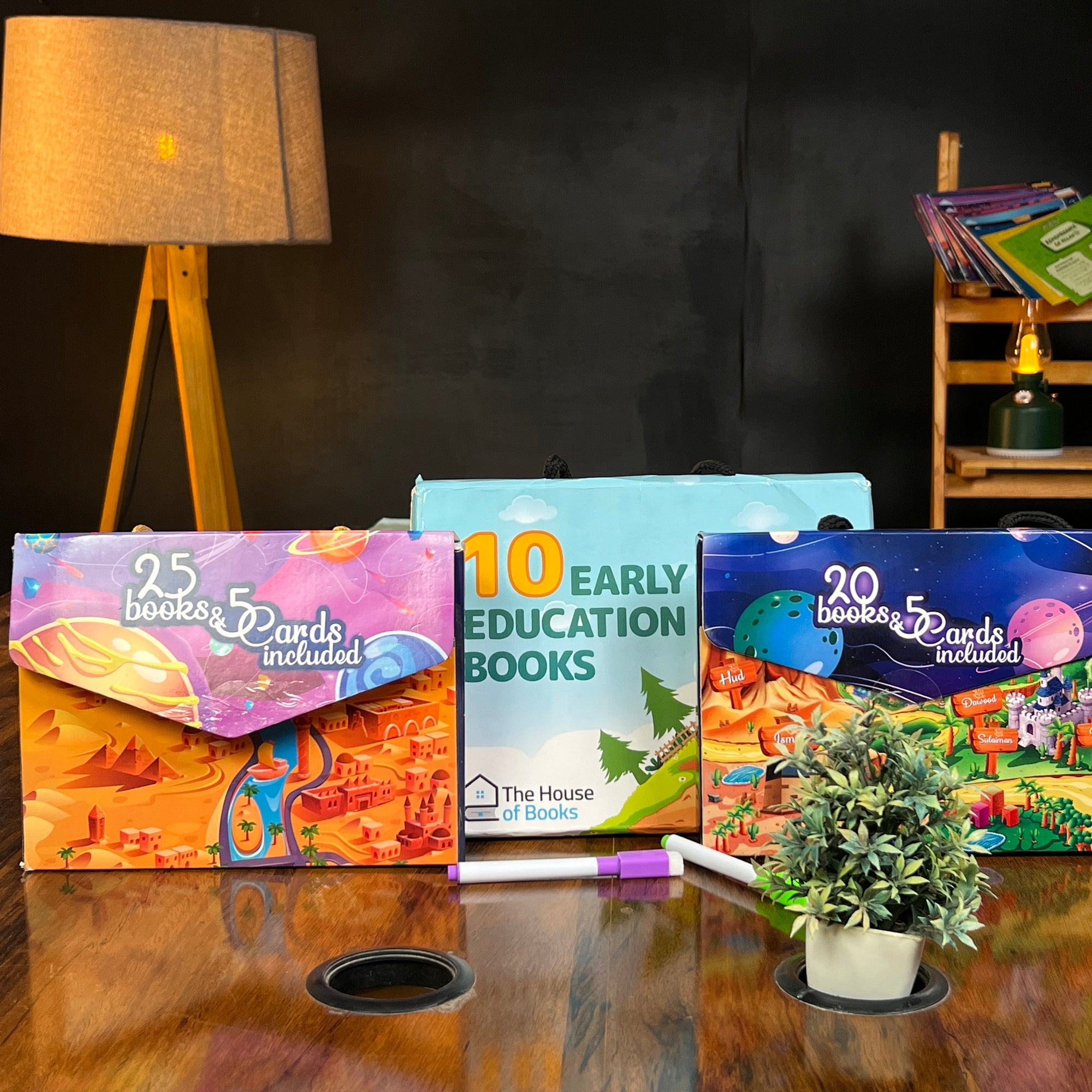 3-in-1 Kid&#39;s Book Set - Prophet 20 books set + 25 books set + 10 books for early education
