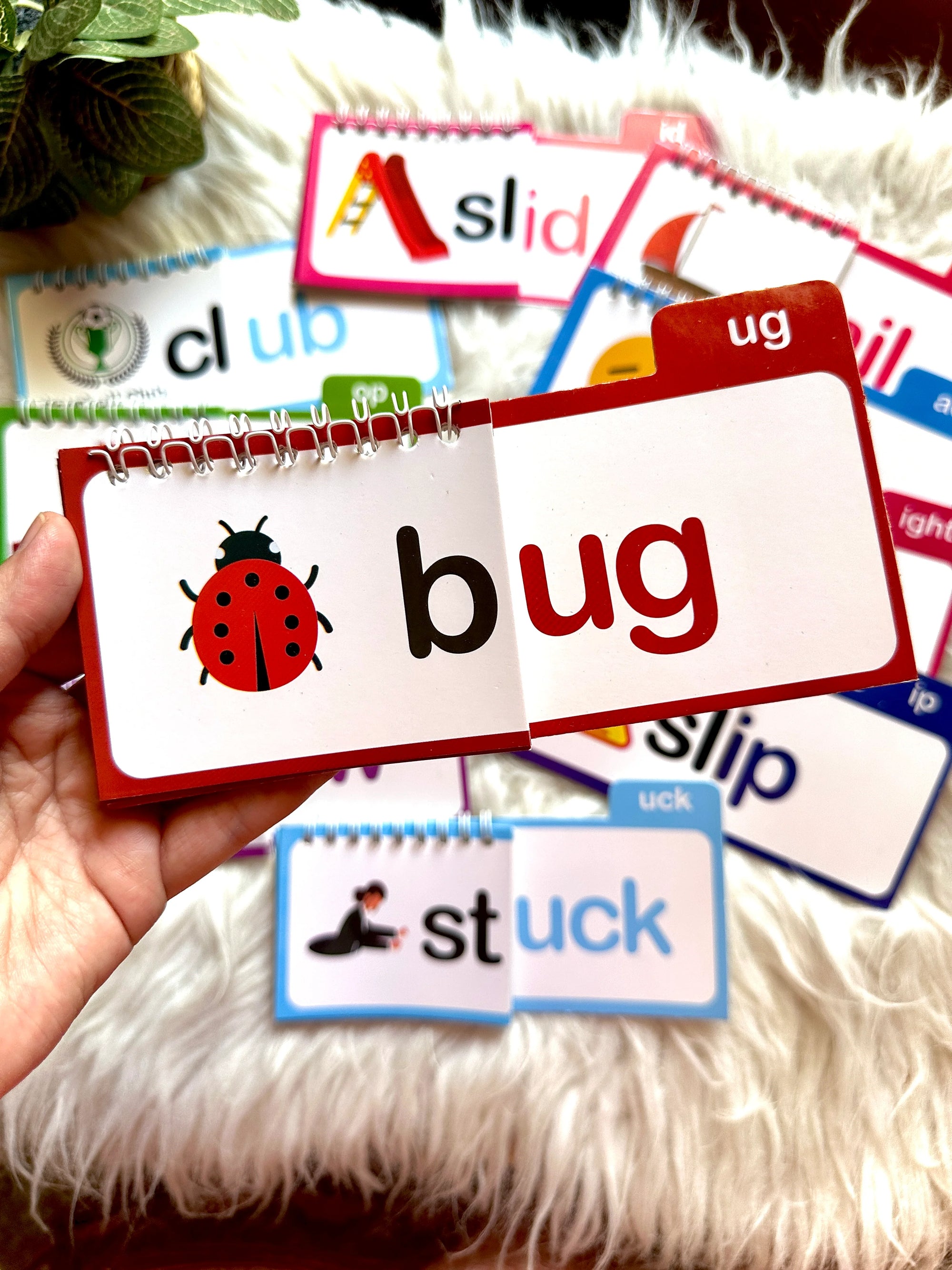 30 Read and Rhyme Flip Books - 300 Words Phonics Set