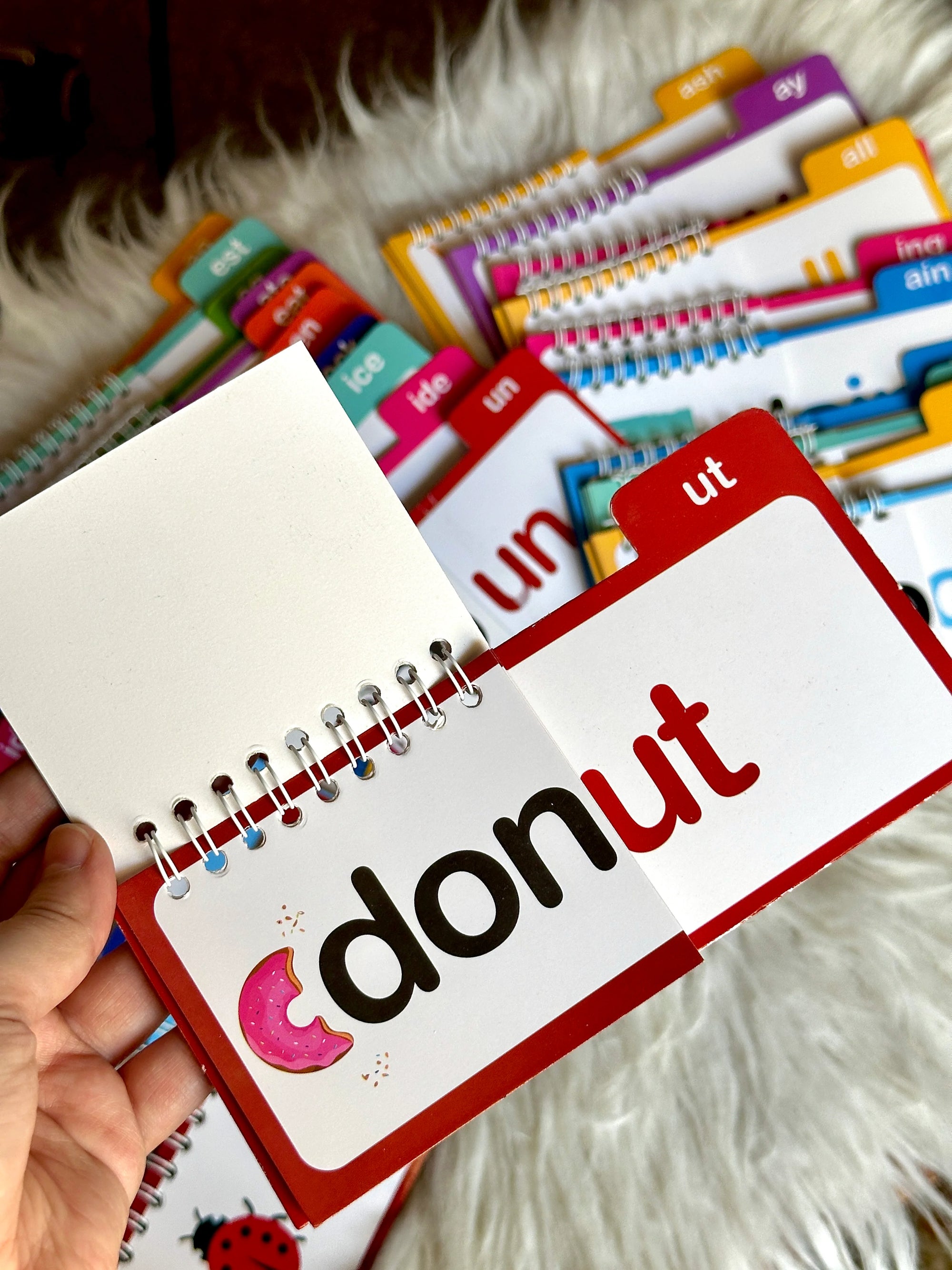 30 Read and Rhyme Flip Books - 300 Words Phonics Set