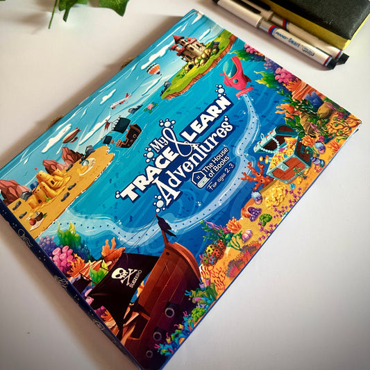 Tracing Book for Children age 2-4 (64 pages workbook)