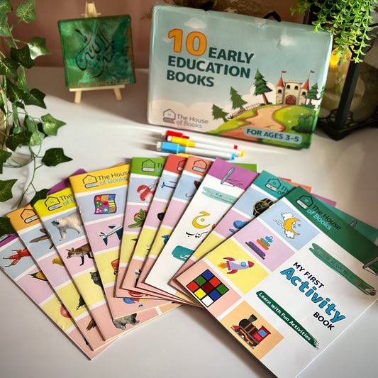 10 Write & Wipe Children Books Set