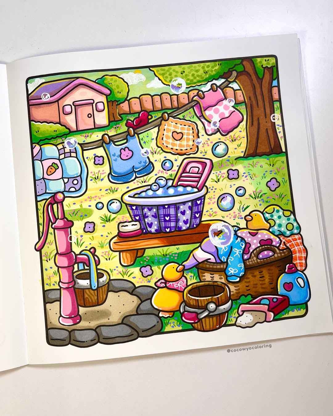 Cozy Coloring Books for Adults and Kids
