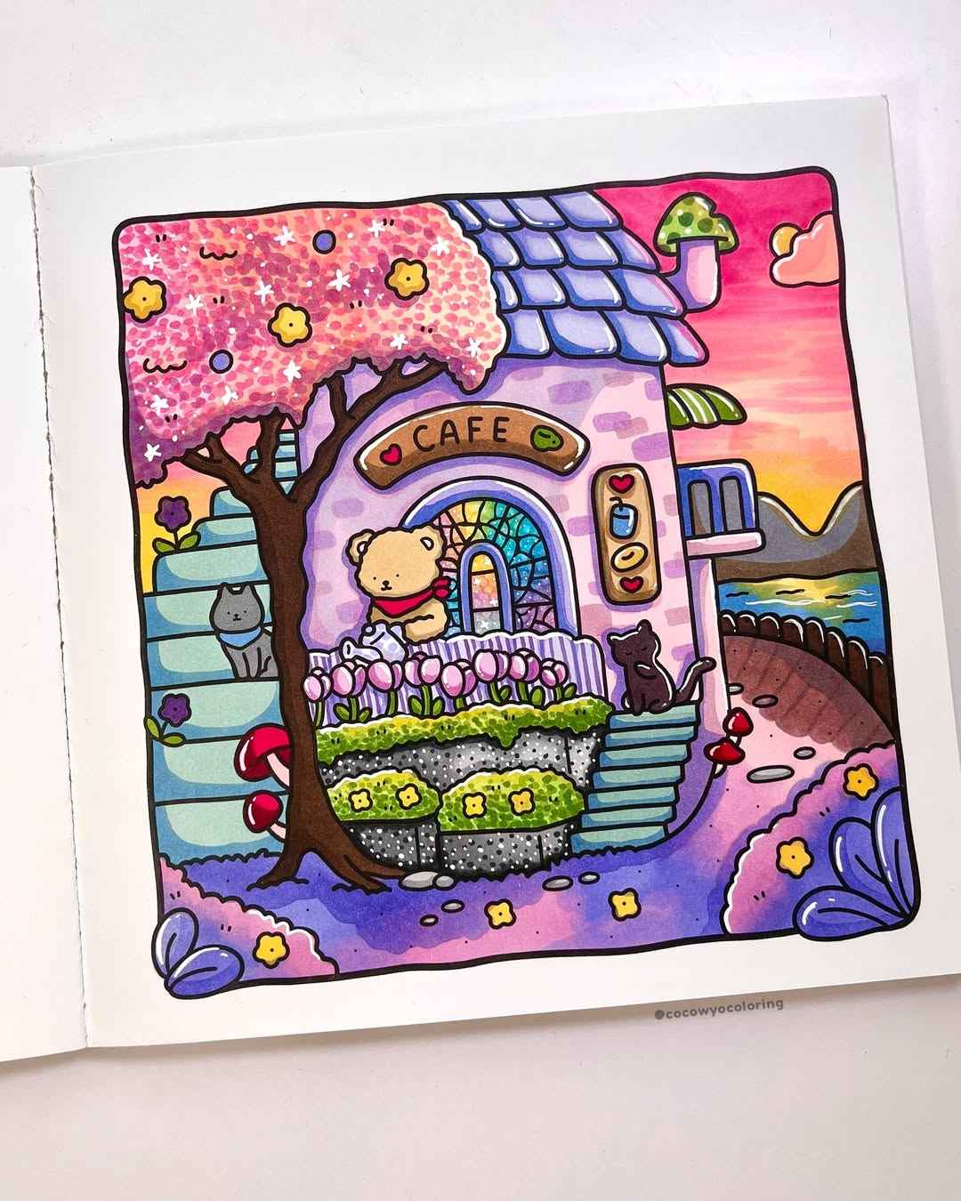 Cozy Coloring Books for Adults and Kids