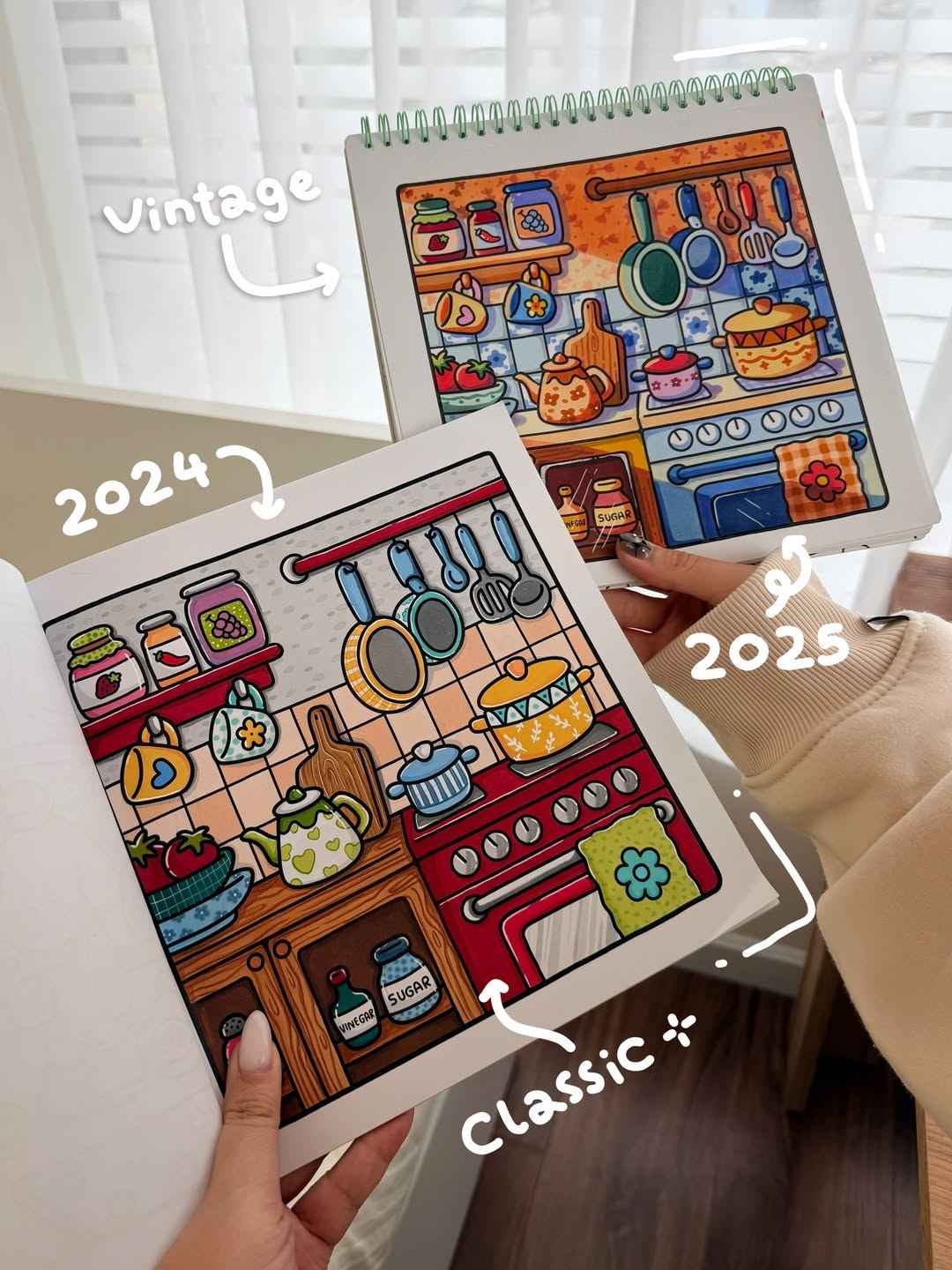 Cozy Coloring Books for Adults and Kids