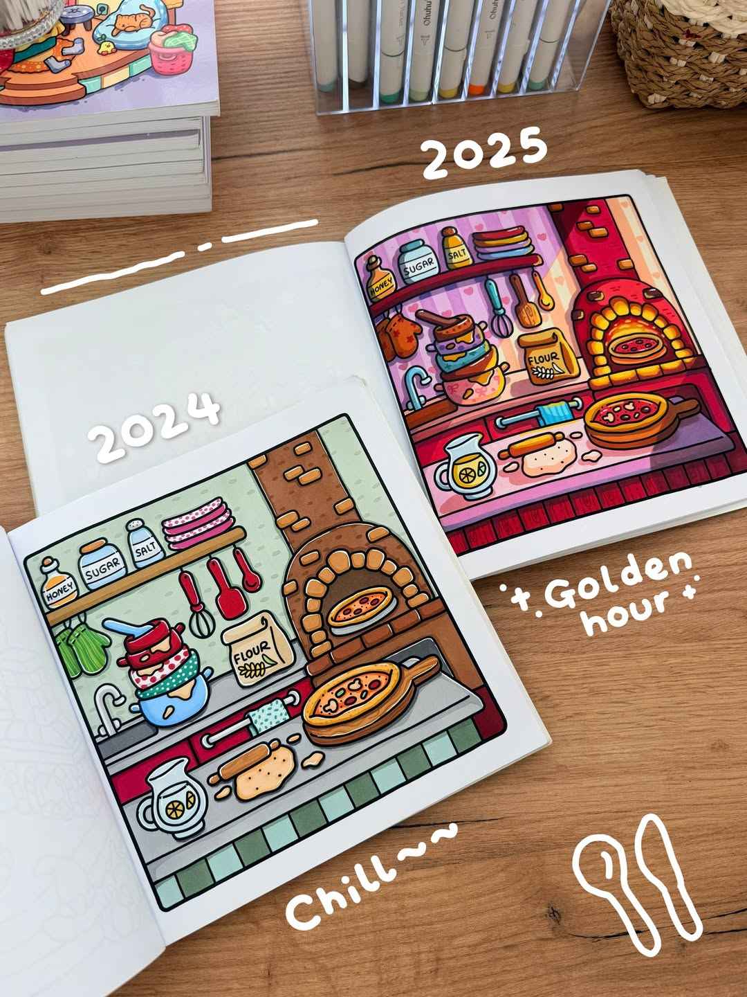Cozy Coloring Books for Adults and Kids