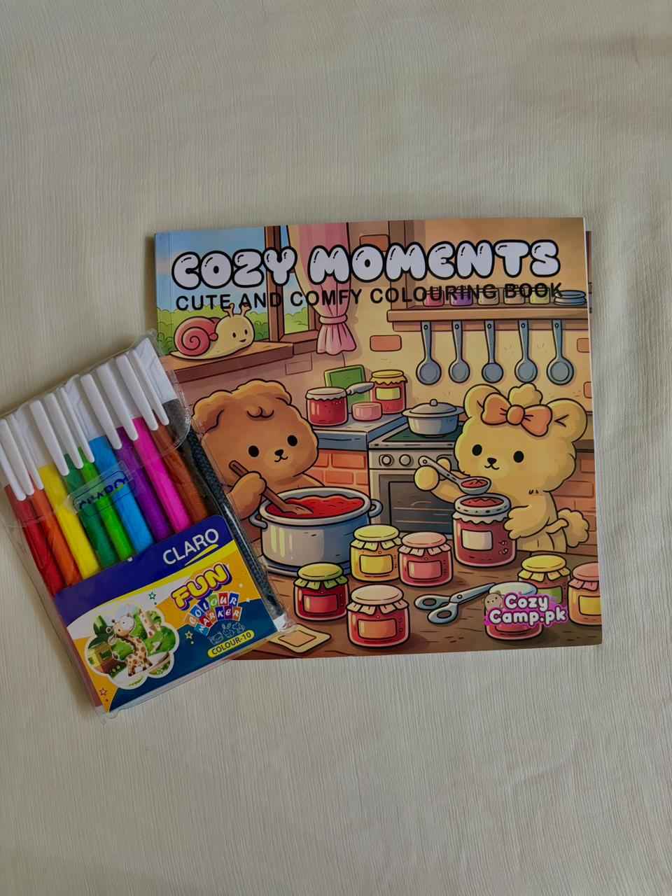 Cozy Coloring Books for Adults and Kids