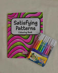 Satisfying Patterns Colouring Book for Adults and Kids