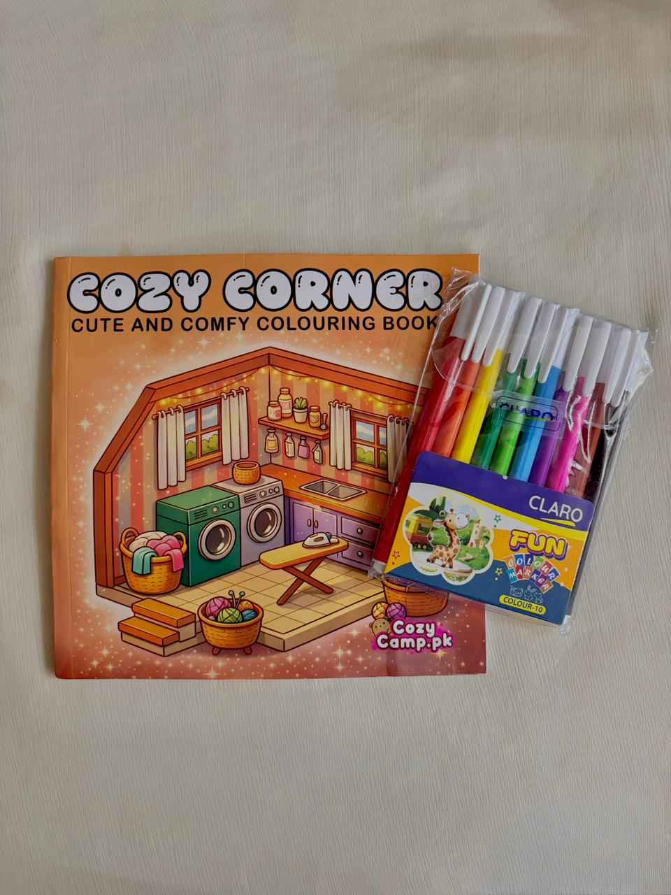 Cozy Coloring Books for Adults and Kids